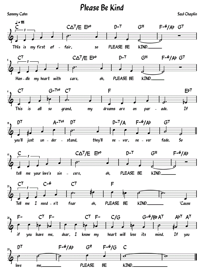 Sheet Music